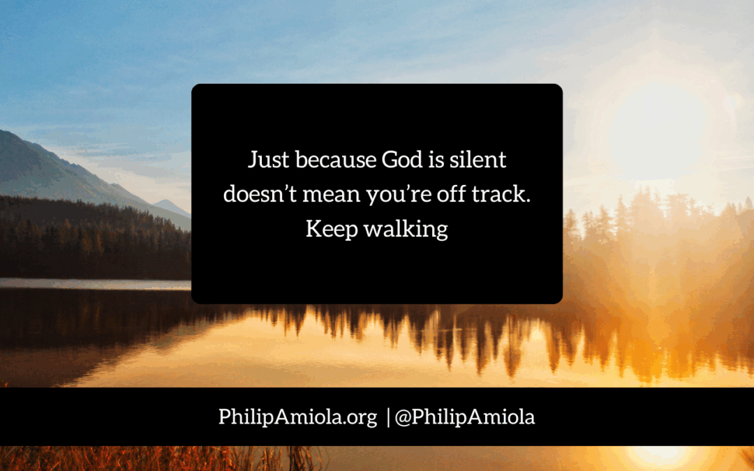 When God Isn’t Moving Fast—But You Still Have to Show Up in Faith