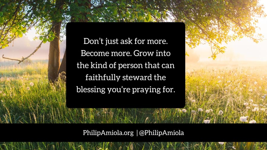 Don’t Just Pray for It—Prepare for It