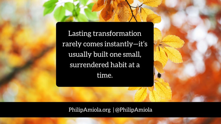 The Real Secret to Lasting Transformation